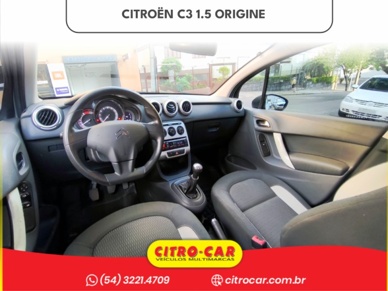 C3 1.5 ORIGINE 8V FLEX 4P MANUAL - 2013 - CAXIAS DO SUL