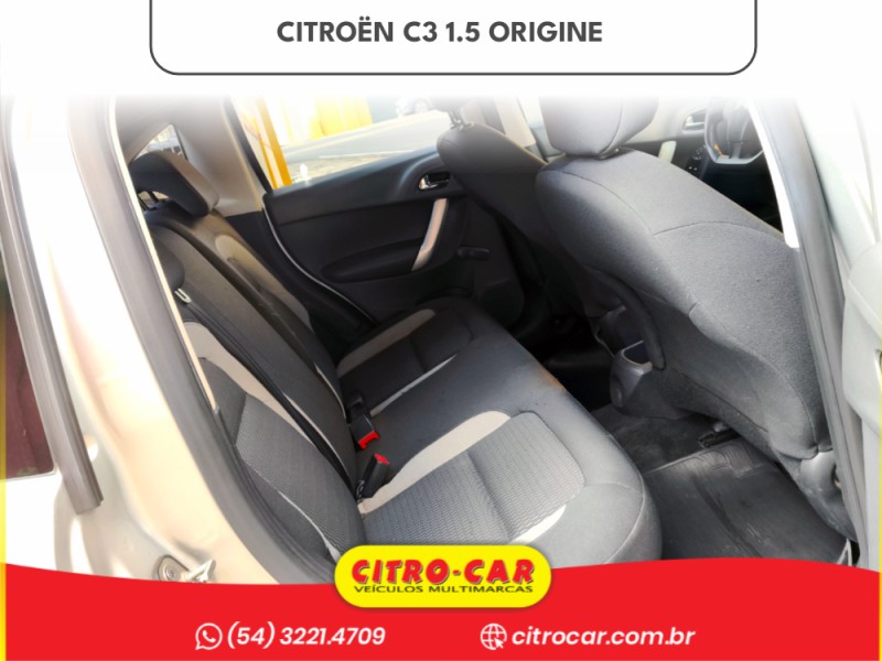 C3 1.5 ORIGINE 8V FLEX 4P MANUAL - 2013 - CAXIAS DO SUL