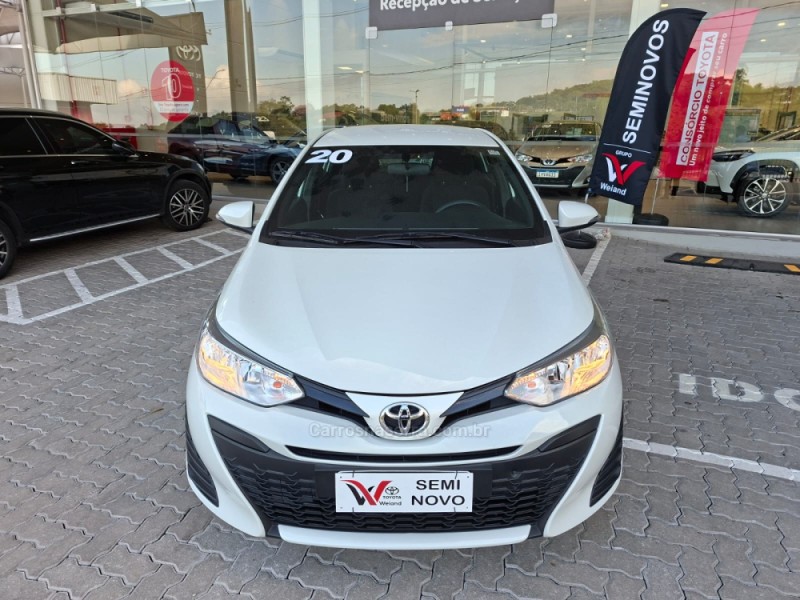 yaris 1.5 xl plus connect 16v flex 4p automatico 2020 bento goncalves