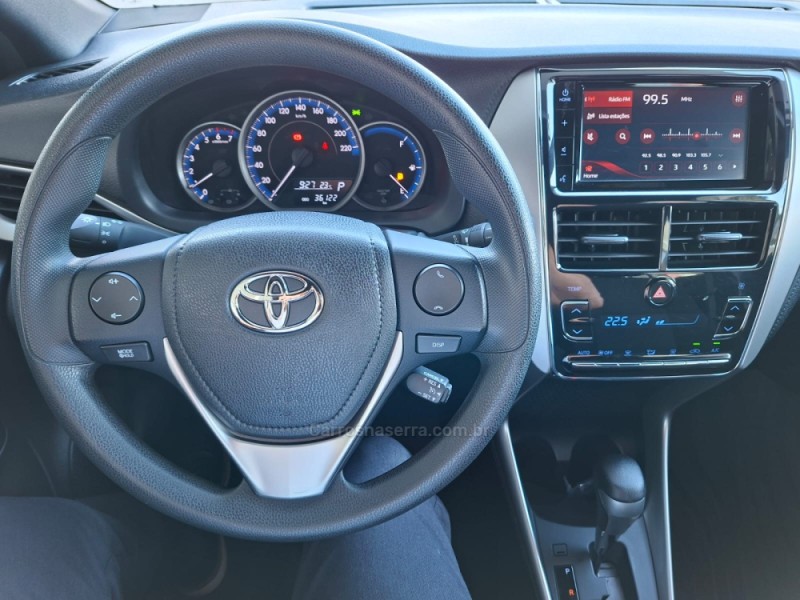 YARIS 1.5 XL PLUS CONNECT 16V FLEX 4P AUTOMÁTICO - 2020 - BENTO GONçALVES