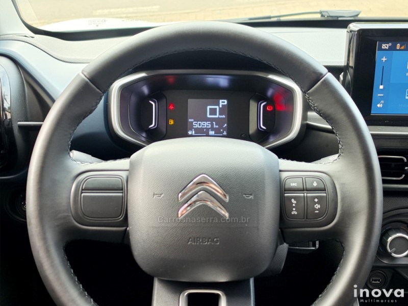 C3 1.6 FEEL PACK 16V FLEX 4P AUTOMÁTICO - 2023 - NOVO HAMBURGO