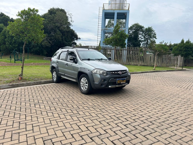 palio 1.8 mpi adventure weekend italia 16v flex automatizado 2014 canela