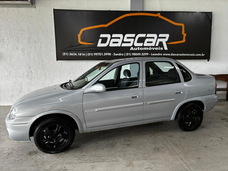 CORSA 1.0 MPFI MILENIUM SEDAN 8V GASOLINA 4P MANUAL - 2002 - BOM PRINCíPIO