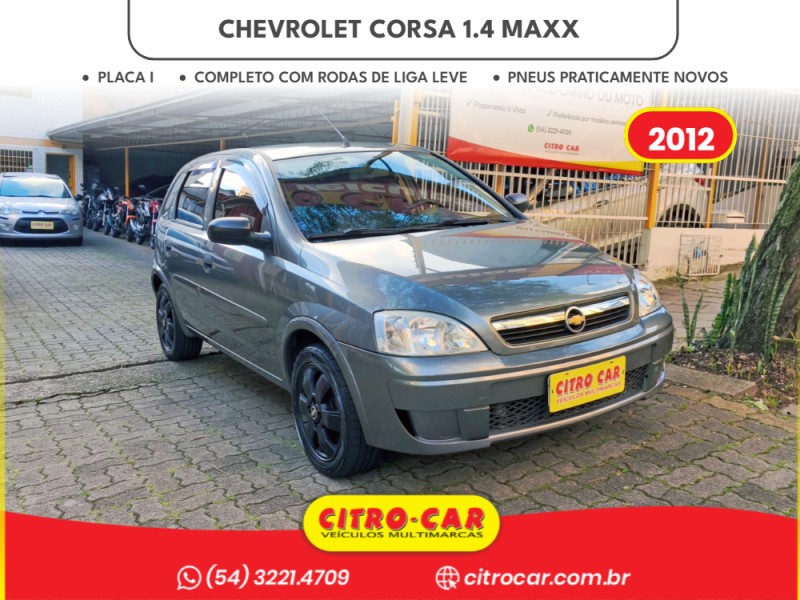 corsa 1.4 mpfi maxx 8v flex 4p manual 2012 caxias do sul