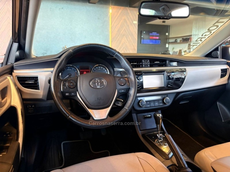 COROLLA 2.0 XEI 16V FLEX 4P AUTOMÁTICO - 2016 - CAMPO BOM
