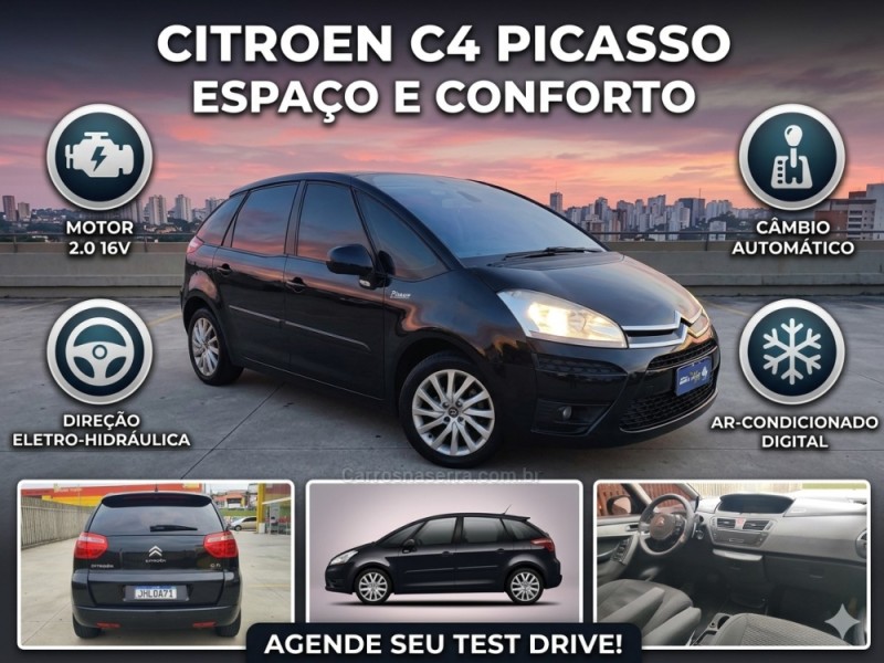 C4 PICASSO 2.0 16V GASOLINA 4P AUTOMÁTICO