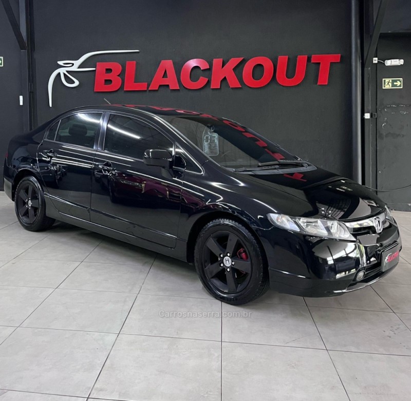 CIVIC 1.8 LXS 16V GASOLINA 4P AUTOMÁTICO - 2007 - CAMPO BOM