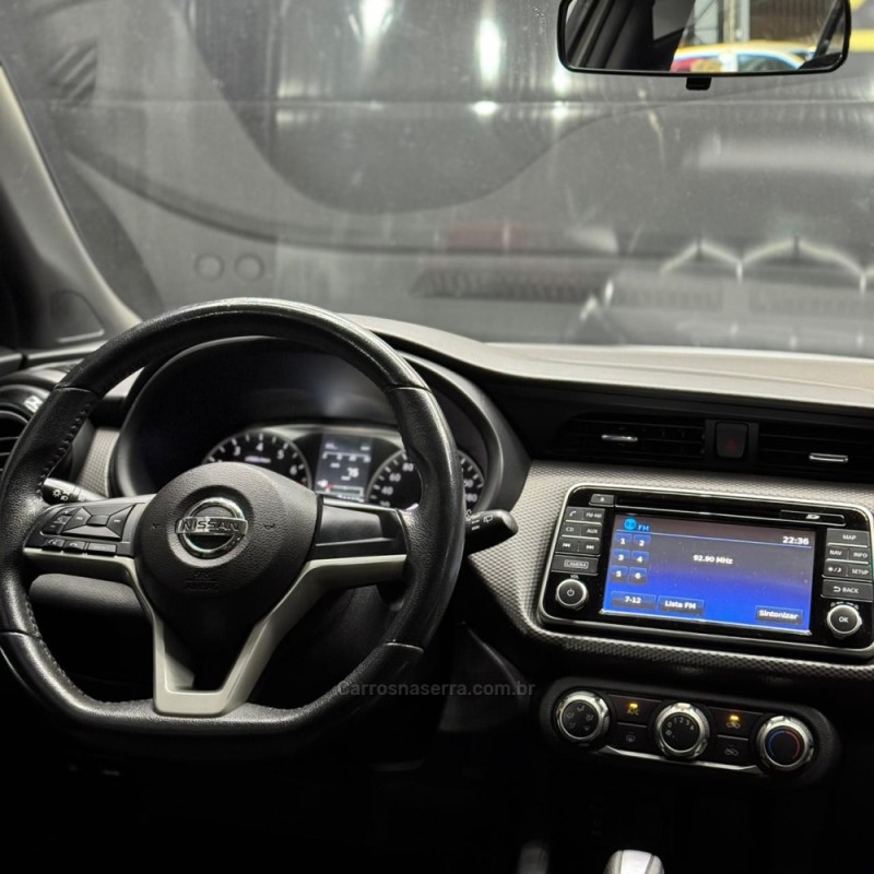 KICKS 1.6 16V FLEX SV LIMITED 4P AUTOMÁTICO - 2018 - ESTâNCIA VELHA