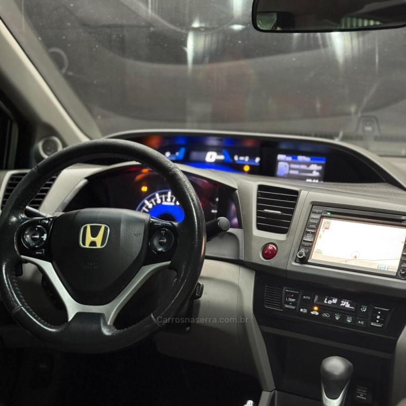 CIVIC 1.8 EXS 16V GASOLINA 4P AUTOMÁTICO - 2013 - ESTâNCIA VELHA