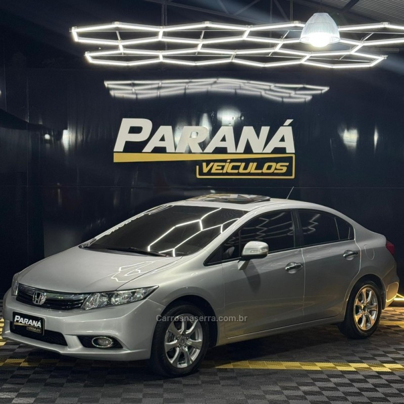 CIVIC 1.8 EXS 16V GASOLINA 4P AUTOMÁTICO - 2013 - ESTâNCIA VELHA