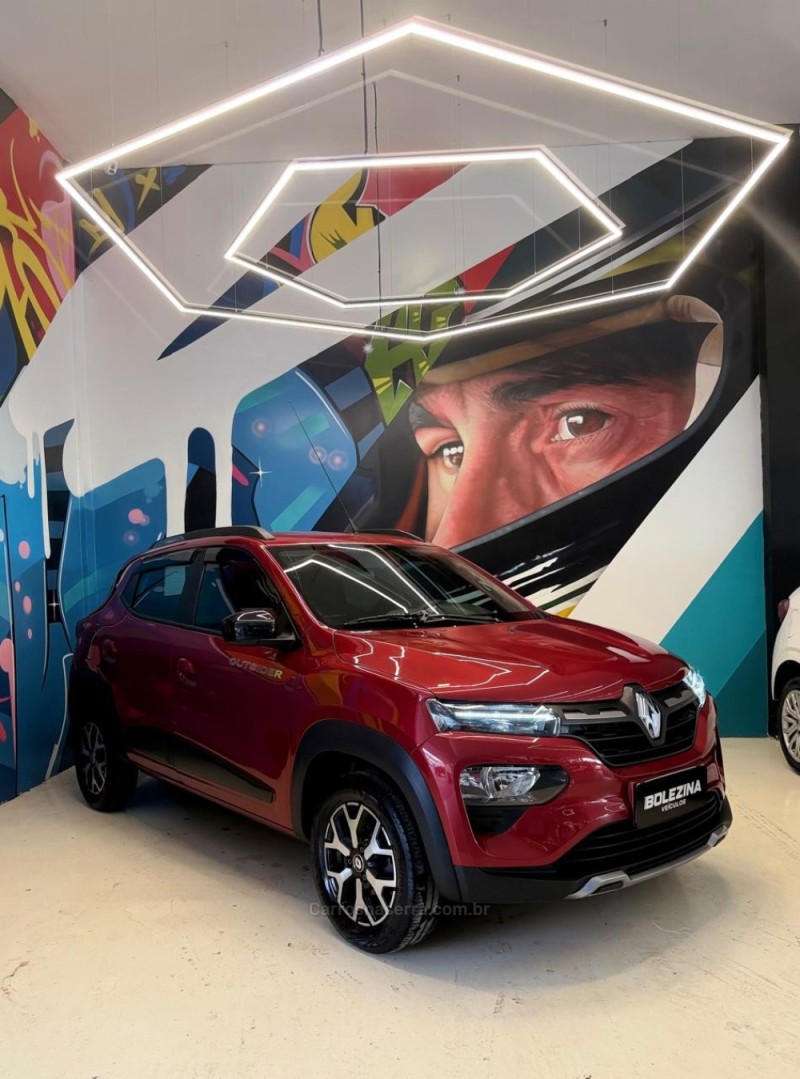 kwid 1.0 12v outsider flex 4p manual 2023 novo hamburgo