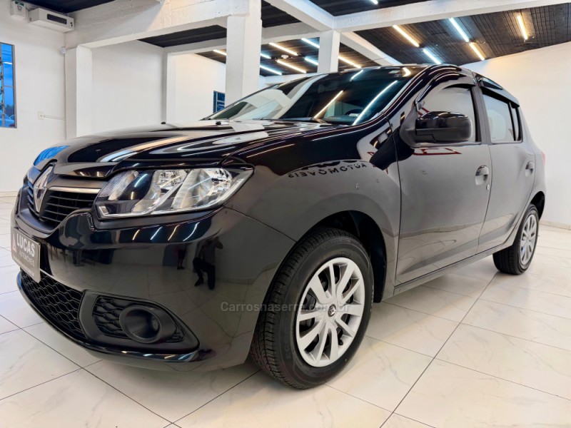 SANDERO 1.0 EXPRESSION 16V FLEX 4P MANUAL - 2015 - BOM RETIRO DO SUL