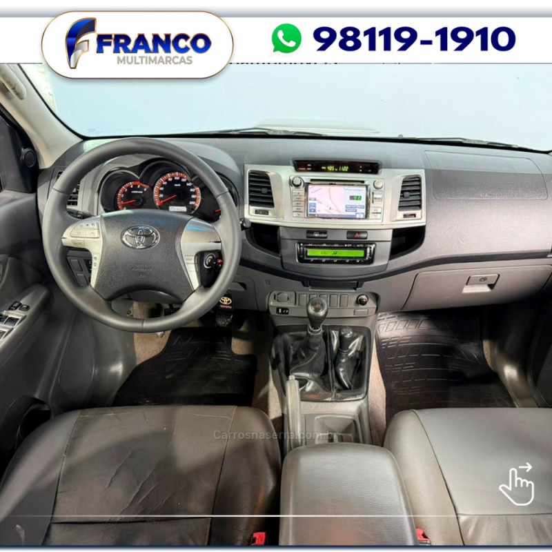 HILUX 3.0 8V SRV 4X4 CD TURBO DIESEL 4P MANUAL - 2012 - VACARIA