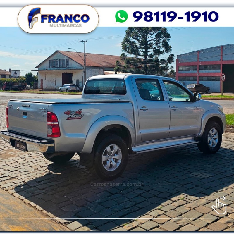 HILUX 3.0 8V SRV 4X4 CD TURBO DIESEL 4P MANUAL - 2012 - VACARIA
