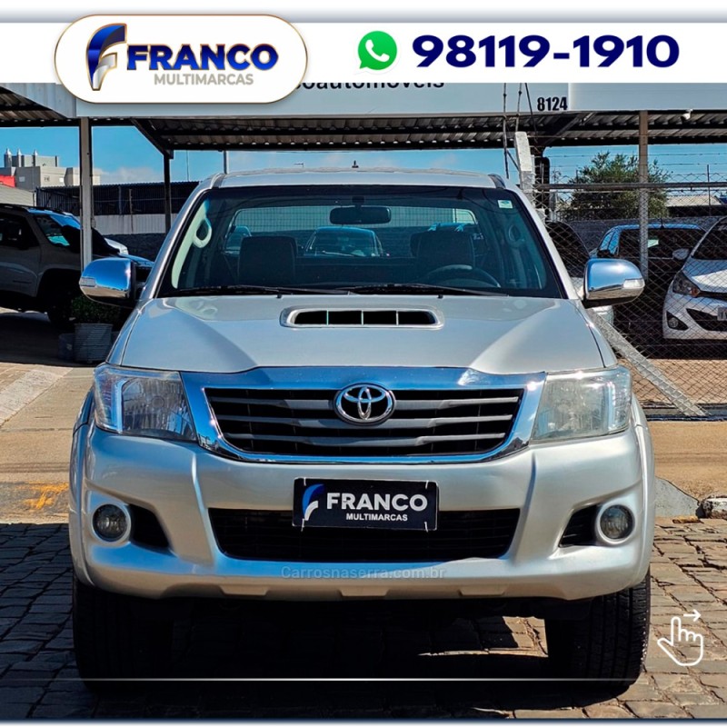 HILUX 3.0 8V SRV 4X4 CD TURBO DIESEL 4P MANUAL - 2012 - VACARIA