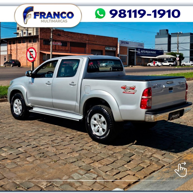 HILUX 3.0 8V SRV 4X4 CD TURBO DIESEL 4P MANUAL - 2012 - VACARIA