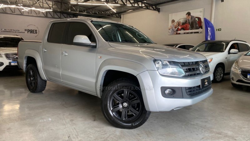 AMAROK 2.0 TRENDLINE 4X4 CD 16V TURBO INTERCOOLER DIESEL 4P AUTOMÁTICO - 2013 - CAXIAS DO SUL