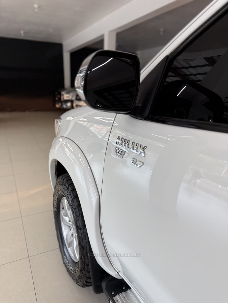 HILUX 2.7 SRV 4X4 CD 16V FLEX 4P AUTOMÁTICO - 2015 - FARROUPILHA