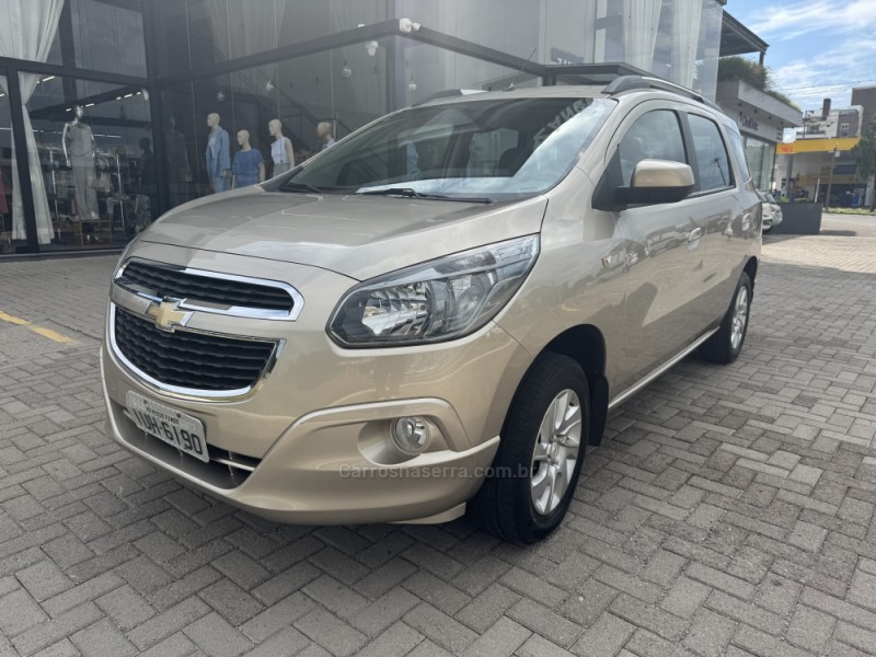 spin 1.8 ltz 8v flex 4p automatico 2013 veranopolis
