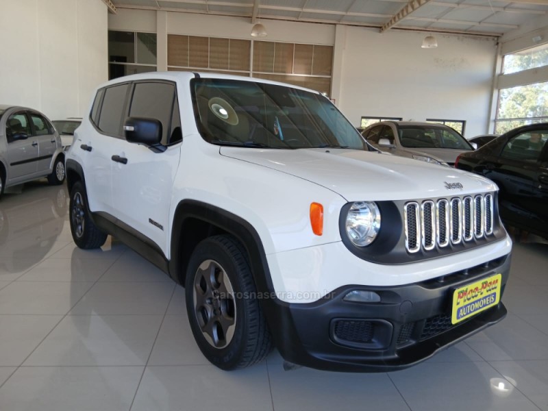 renegade 1.8 16v flex 4p automatico 2016 nova petropolis