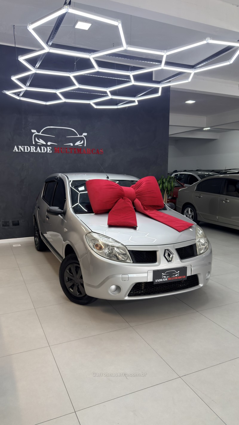 sandero 1.0 expression 16v flex 4p manual 2009 caxias do sul