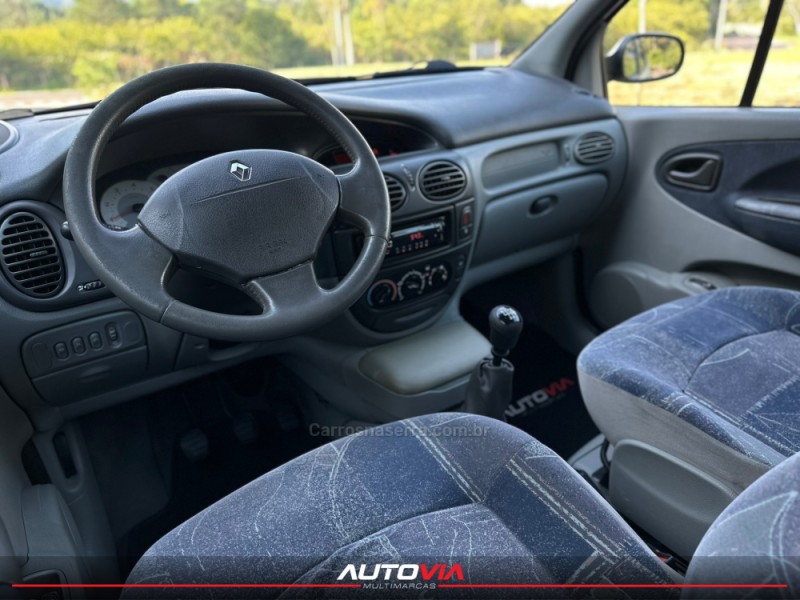 SCÉNIC 1.6 EXPRESSION 16V FLEX 4P MANUAL - 2009 - SAPIRANGA