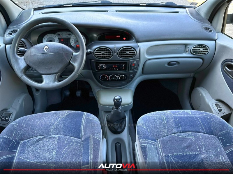 SCÉNIC 1.6 EXPRESSION 16V FLEX 4P MANUAL - 2009 - SAPIRANGA