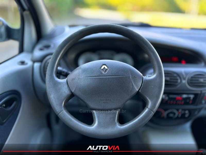 SCÉNIC 1.6 EXPRESSION 16V FLEX 4P MANUAL - 2009 - SAPIRANGA