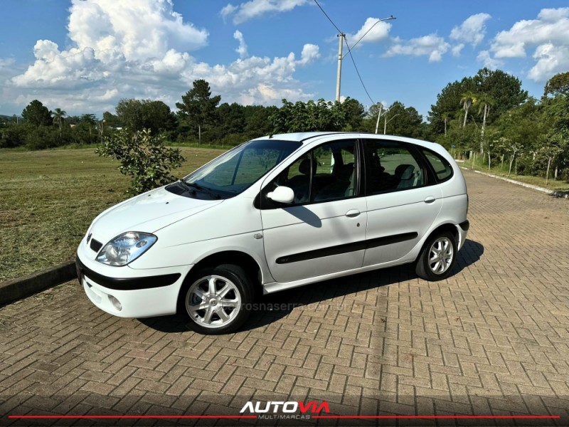 SCÉNIC 1.6 EXPRESSION 16V FLEX 4P MANUAL - 2009 - SAPIRANGA