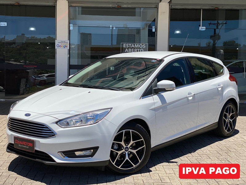 focus 2.0 titanium hatch 16v flex 4p automatico 2016 caxias do sul