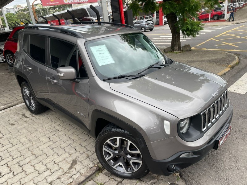 renegade 1.8 longitude 16v diesel 4p automatico 2021 caxias do sul