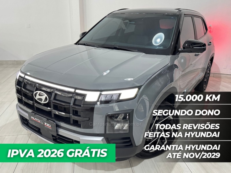 creta 1.6 16v tgdi flex ultimate gamma automatico 2025 caxias do sul