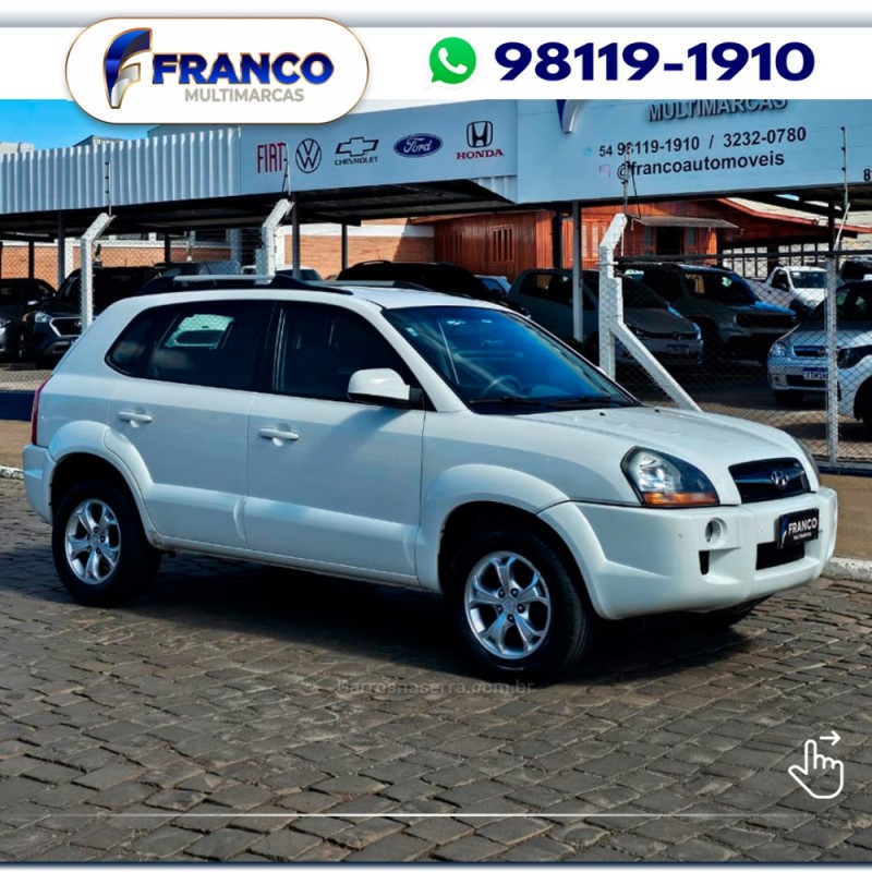 TUCSON 2.0 MPFI GLS BASE 16V 143CV 2WD FLEX 4P AUTOMÁTICO - 2017 - VACARIA