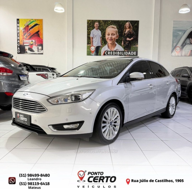 focus 2.0 titanium fastback 16v flex 4p automatico 2018 santa cruz do sul