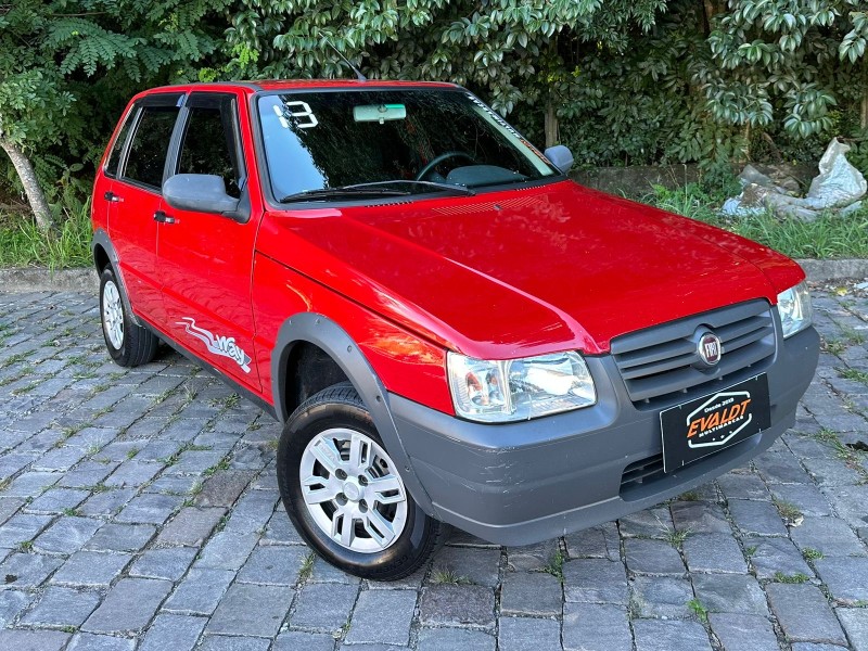 UNO 1.0 MPI MILLE WAY ECONOMY 8V FLEX 4P MANUAL - 2013 - CAXIAS DO SUL