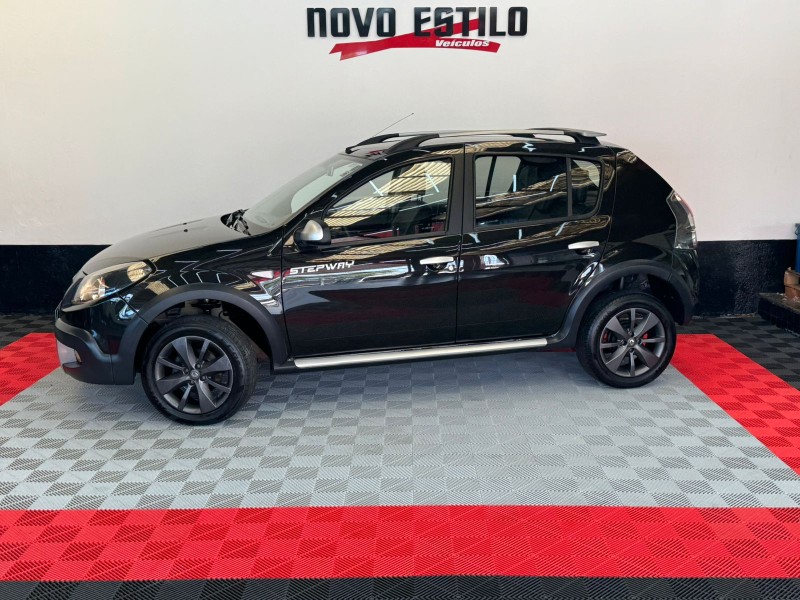 sandero 1.6 stepway 16v flex 4p automatico 2012 caxias do sul