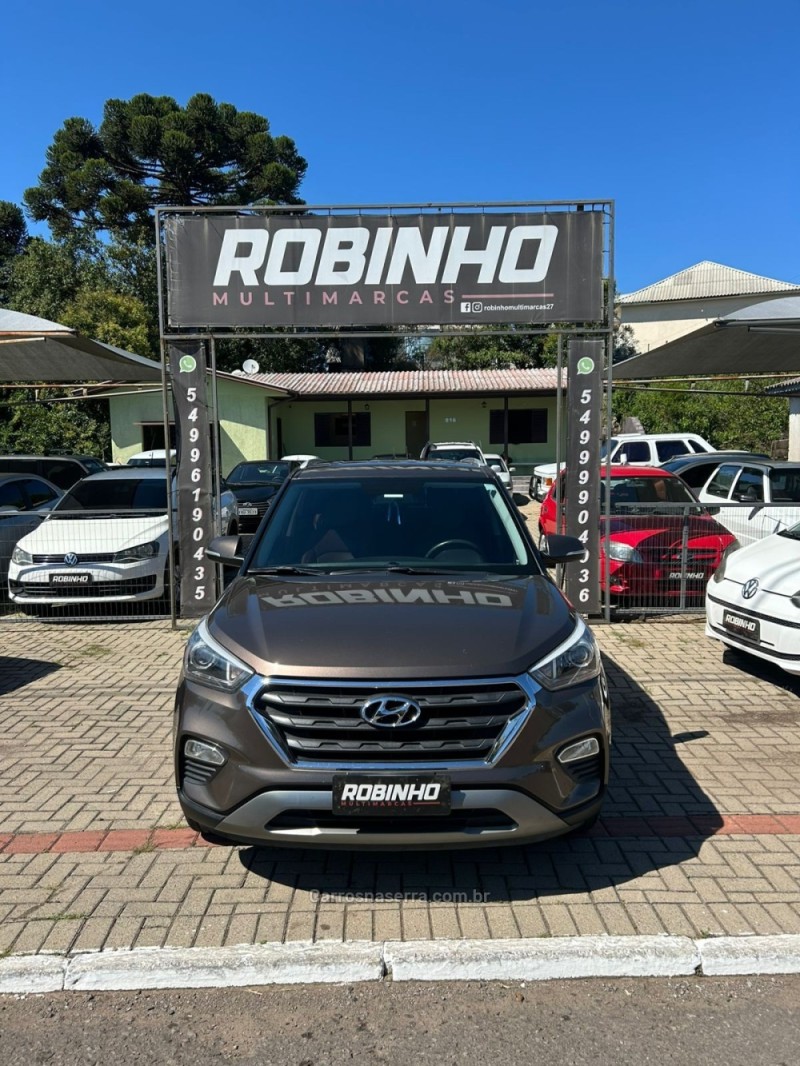 creta 2.0 16v flex prestige automatico 2018 cambara do sul