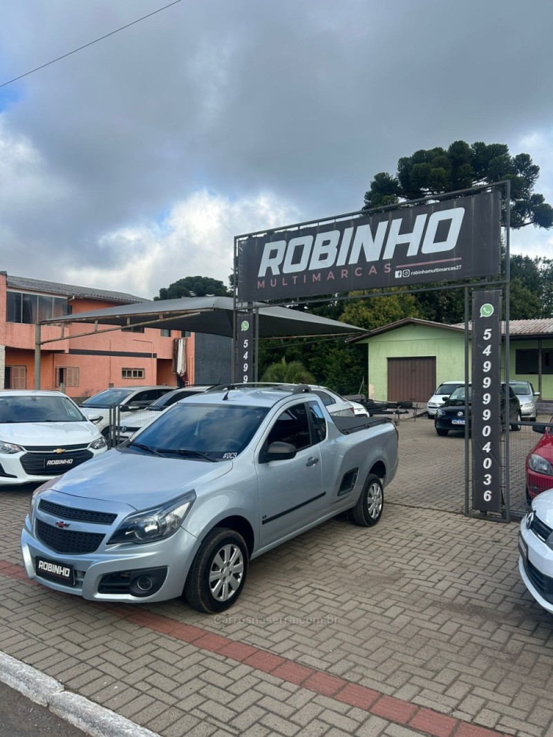 MONTANA 1.4 MPFI LS CS 8V FLEX 2P MANUAL - 2013 - CAMBARá DO SUL