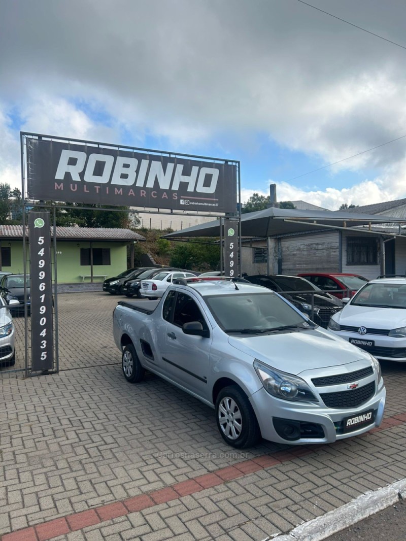 MONTANA 1.4 MPFI LS CS 8V FLEX 2P MANUAL - 2013 - CAMBARá DO SUL