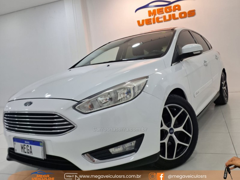 focus 2.0 titanium hatch 16v flex 4p automatico 2016 bento goncalves