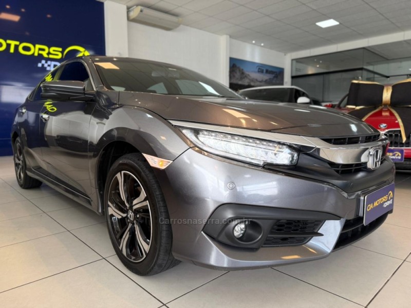 CIVIC 1.5 16V TOURING TURBO GASOLINA 4P AUTOMÁTICO - 2018 - SãO LEOPOLDO