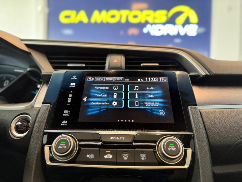 CIVIC 1.5 16V TOURING TURBO GASOLINA 4P AUTOMÁTICO - 2018 - SãO LEOPOLDO