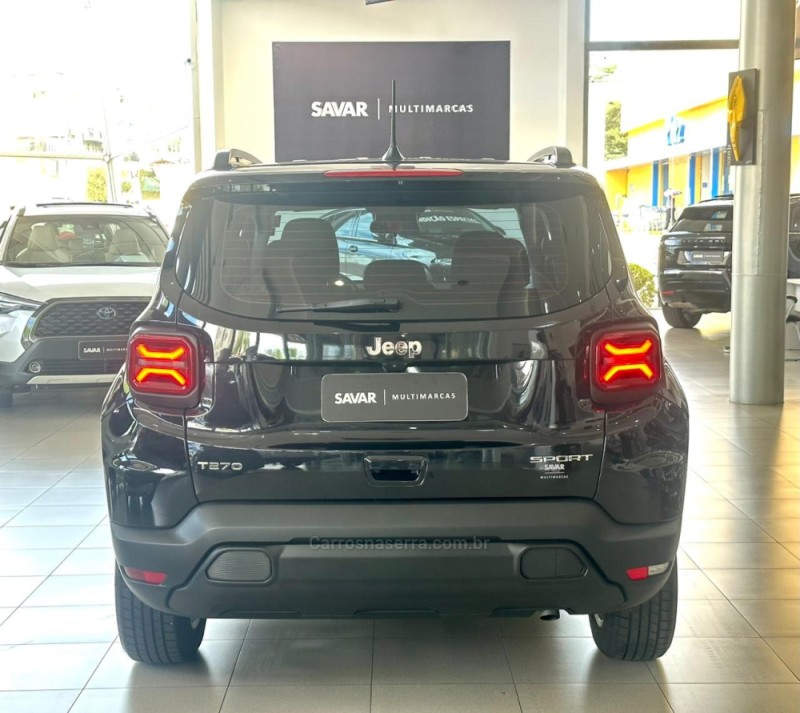 RENEGADE 1.3 SPORT T270 16V TURBO FLEX 4P AUTOMÁTICO - 2024 - NOVO HAMBURGO