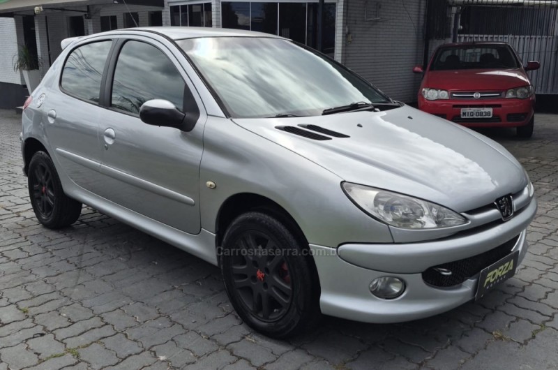 206 1.6 allure 16v flex 4p manual 2008 caxias do sul