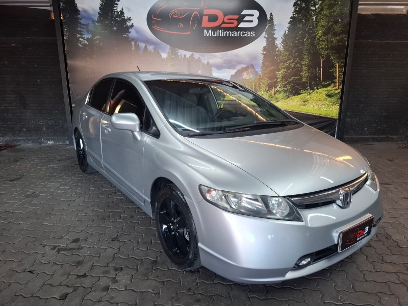 CIVIC 1.8 LXS 16V GASOLINA 4P AUTOMÁTICO - 2007 - CAXIAS DO SUL