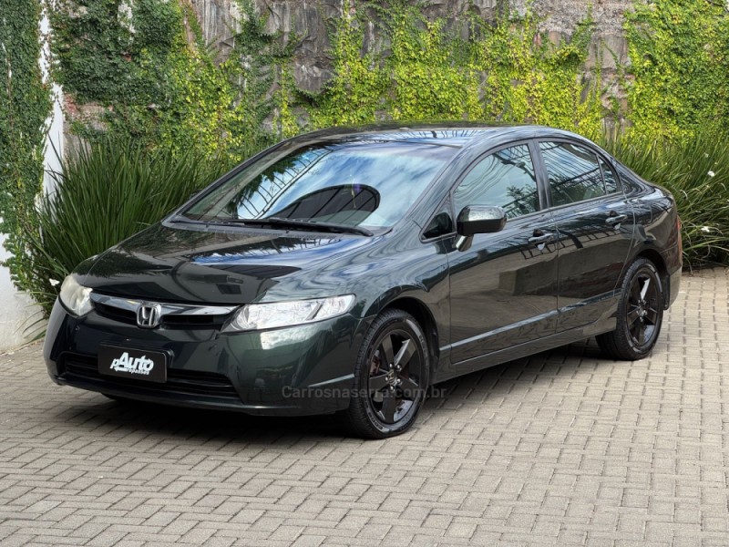 civic 1.8 lxs 16v flex 4p manual 2008 farroupilha