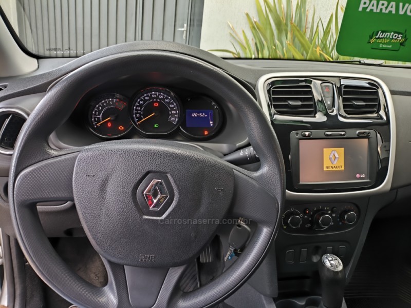 SANDERO 1.6 EXPRESSION 16V FLEX 4P MANUAL - 2015 - CAXIAS DO SUL