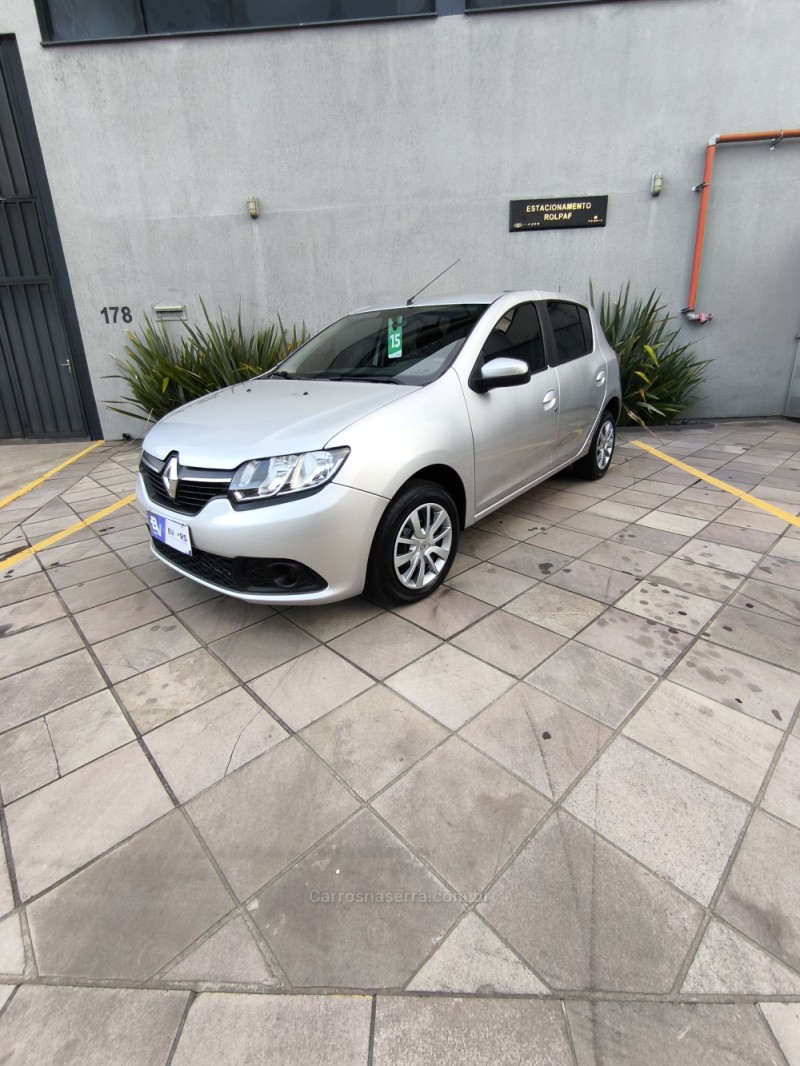SANDERO 1.6 EXPRESSION 16V FLEX 4P MANUAL - 2015 - CAXIAS DO SUL