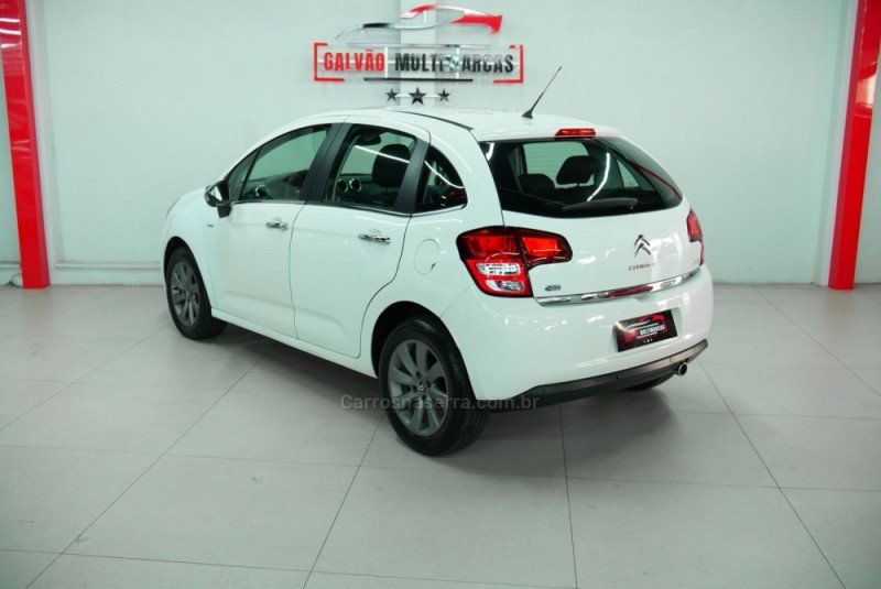C3 1.6 EXCLUSIVE 16V FLEX 4P MANUAL - 2014 - CAXIAS DO SUL