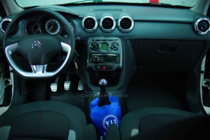 C3 1.6 EXCLUSIVE 16V FLEX 4P MANUAL - 2014 - CAXIAS DO SUL